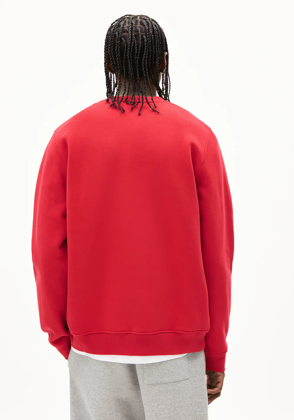 Armedangels - BAARO FLEECE Sweatshirts scarlet red - WERTE FREUNDE