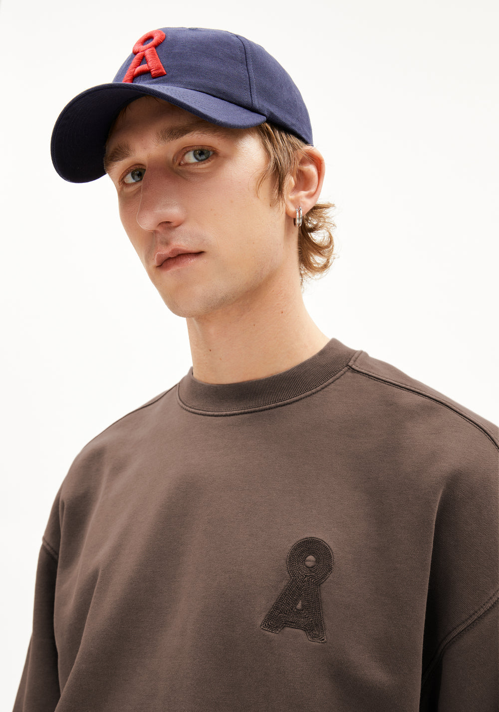 Armedangels - ICONIC Å EMAAL GMT DYE Sweatshirts tree shade washed - WERTE FREUNDE