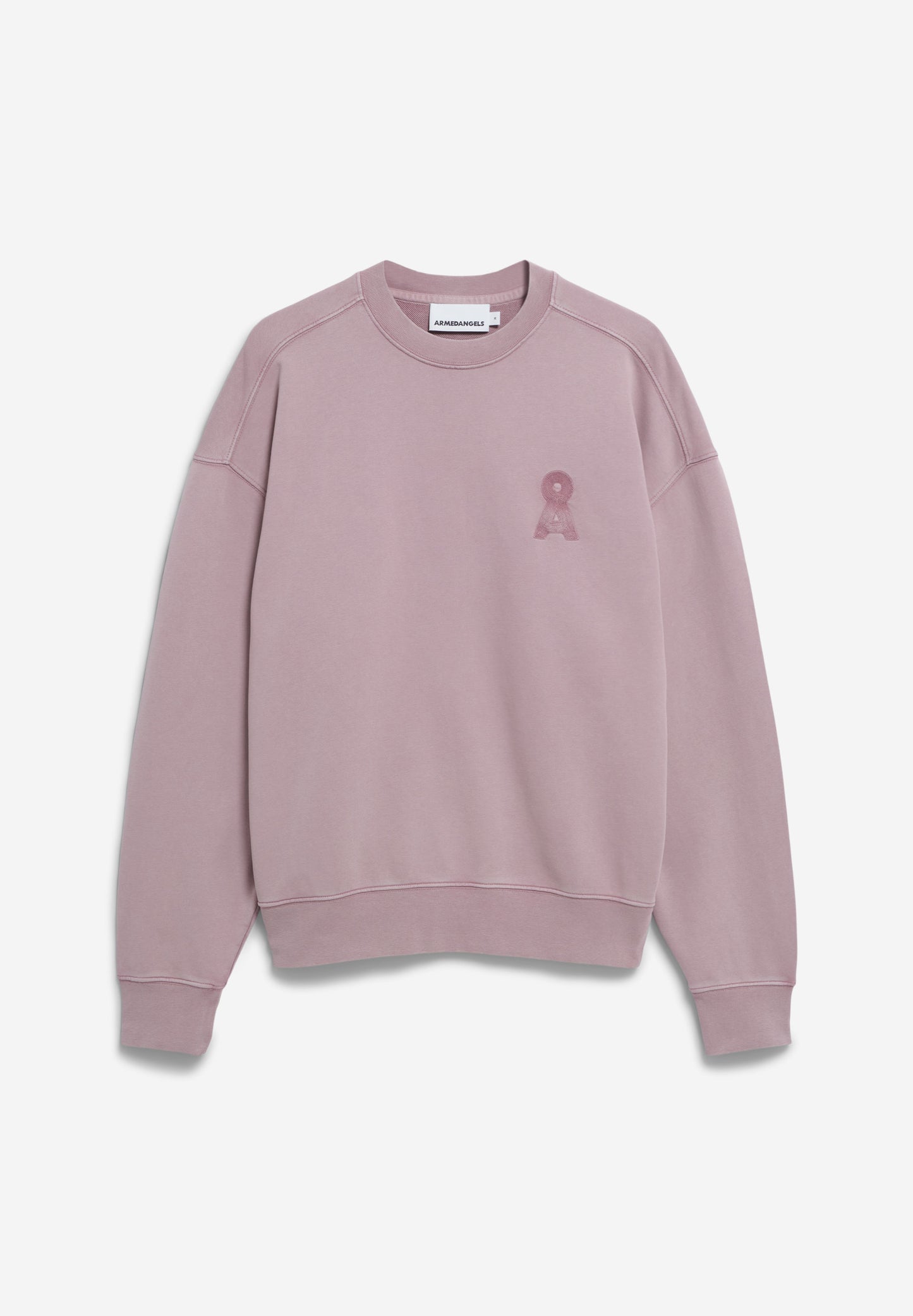 Armedangels - ICONIC Å EMAAL GMT DYE Sweatshirts light grape washed - WERTE FREUNDE