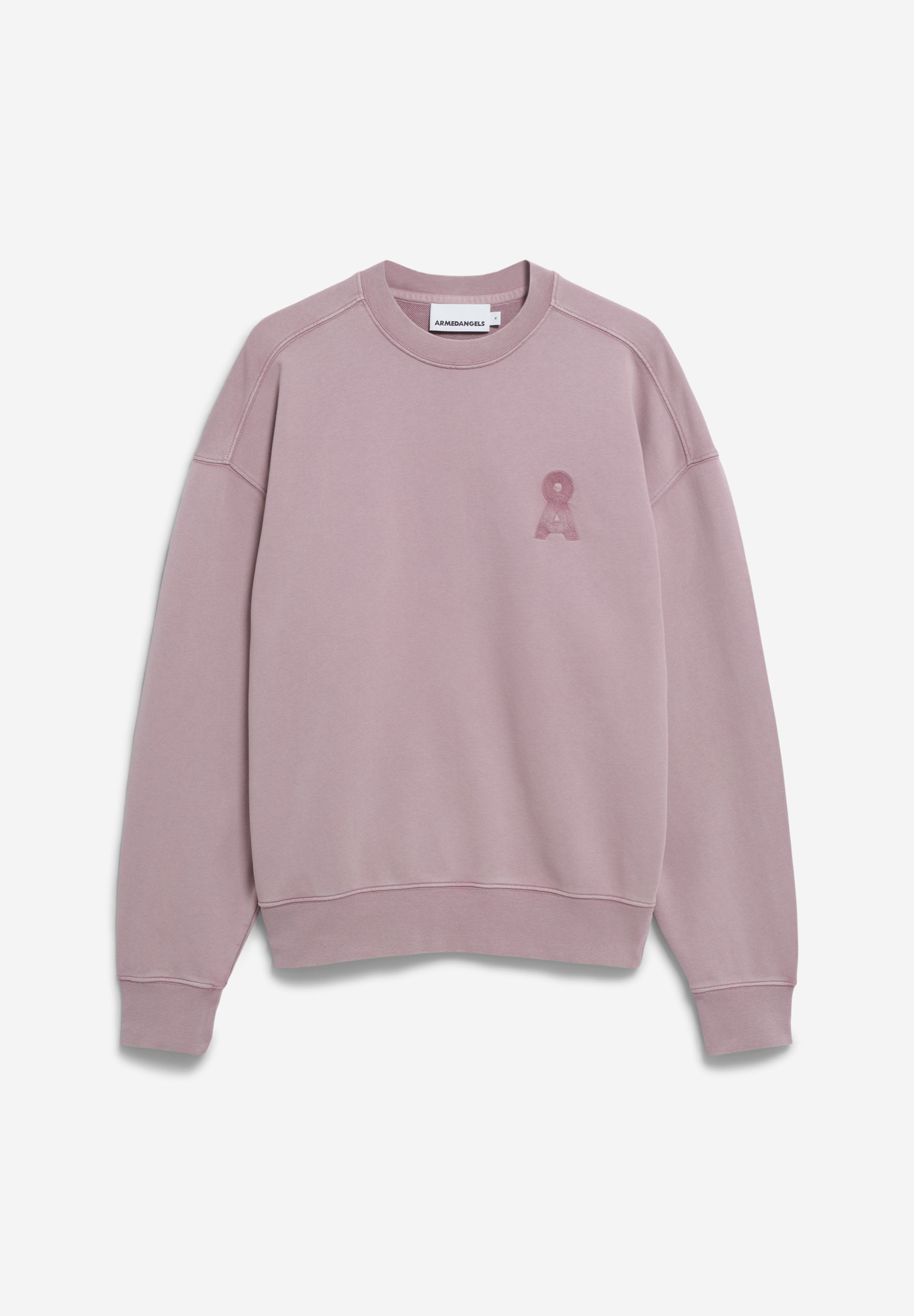 Armedangels - ICONIC Å EMAAL GMT DYE Sweatshirts light grape washed - WERTE FREUNDE