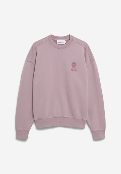Armedangels - ICONIC Å EMAAL GMT DYE Sweatshirts light grape washed - WERTE FREUNDE