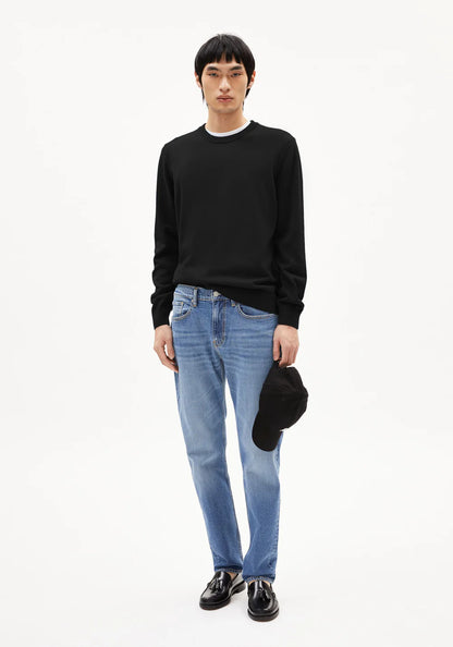 Armedangels - LOUKAA STRICKPULLOVER black - WERTE FREUNDE