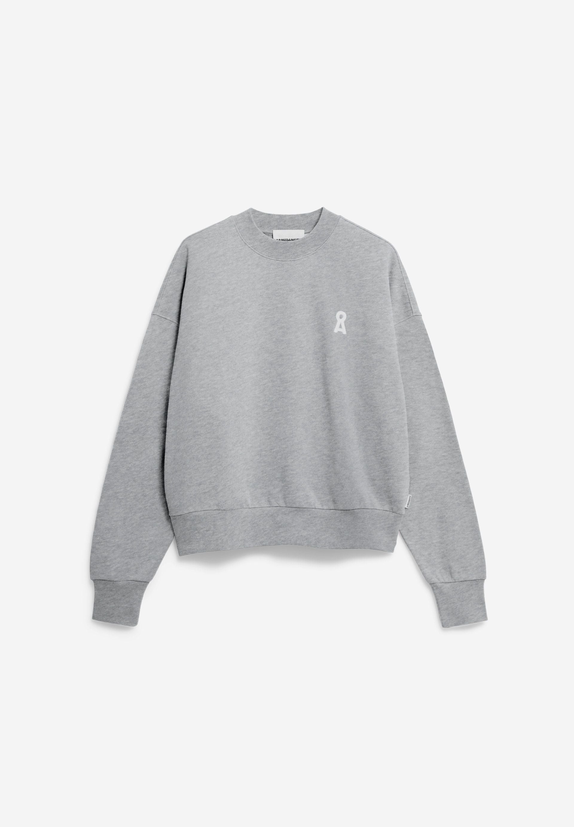 Armedangels - ICONIC Å ALIZAA SWEATSHIRT silver melange - WERTE FREUNDE