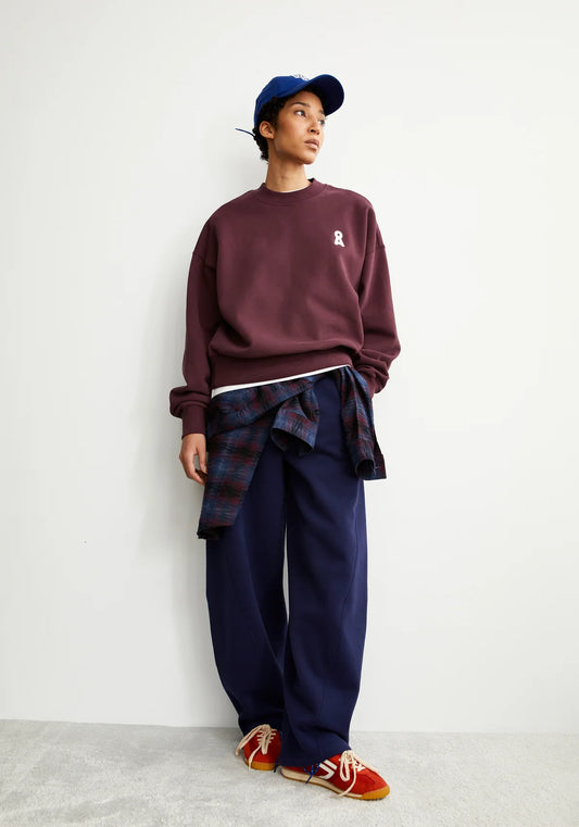 Armedangels - ICONIC Å ALIZAA Sweatshirts dark cranberry - WERTE FREUNDE