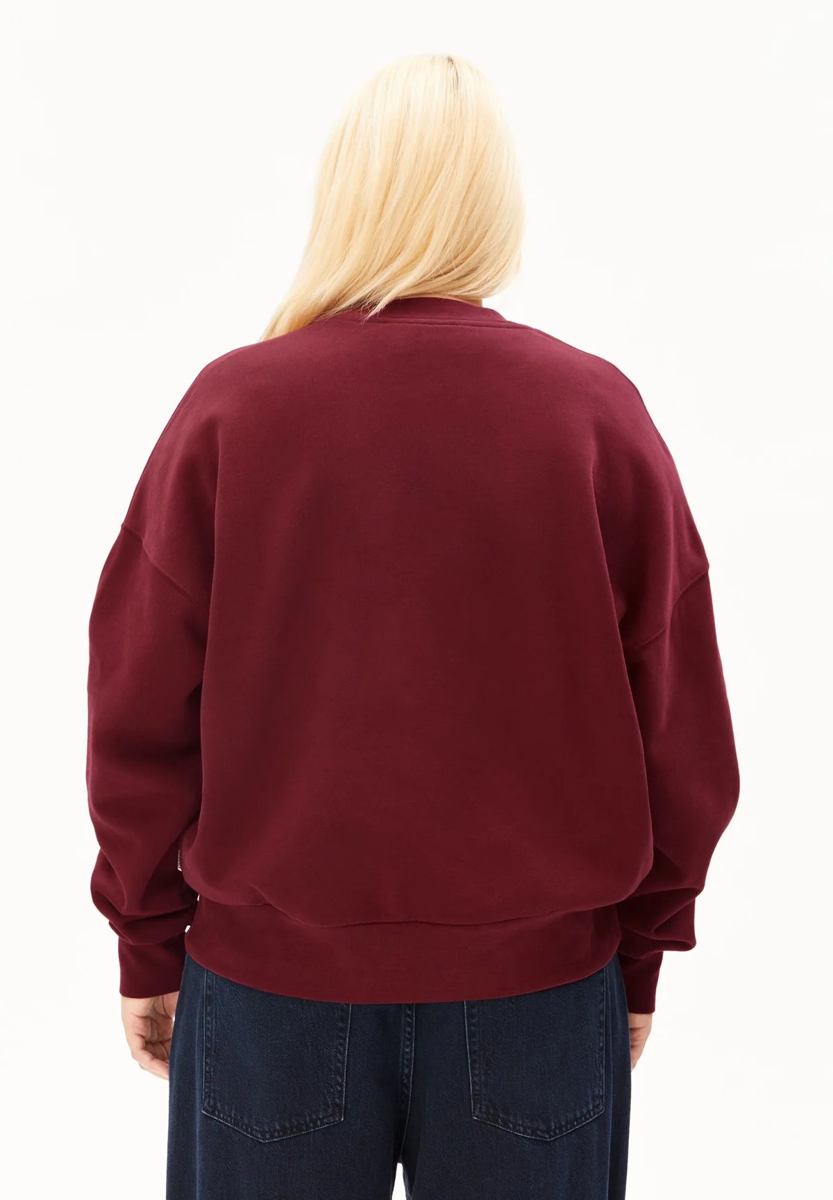 Armedangels - ICONIC Å ALIZAA SWEAT velvet red