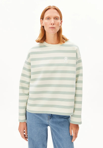 Armedangels - ICONIC Å FRANKAA BOLD SWEATSHIRT undyed-foam - WERTE FREUNDE