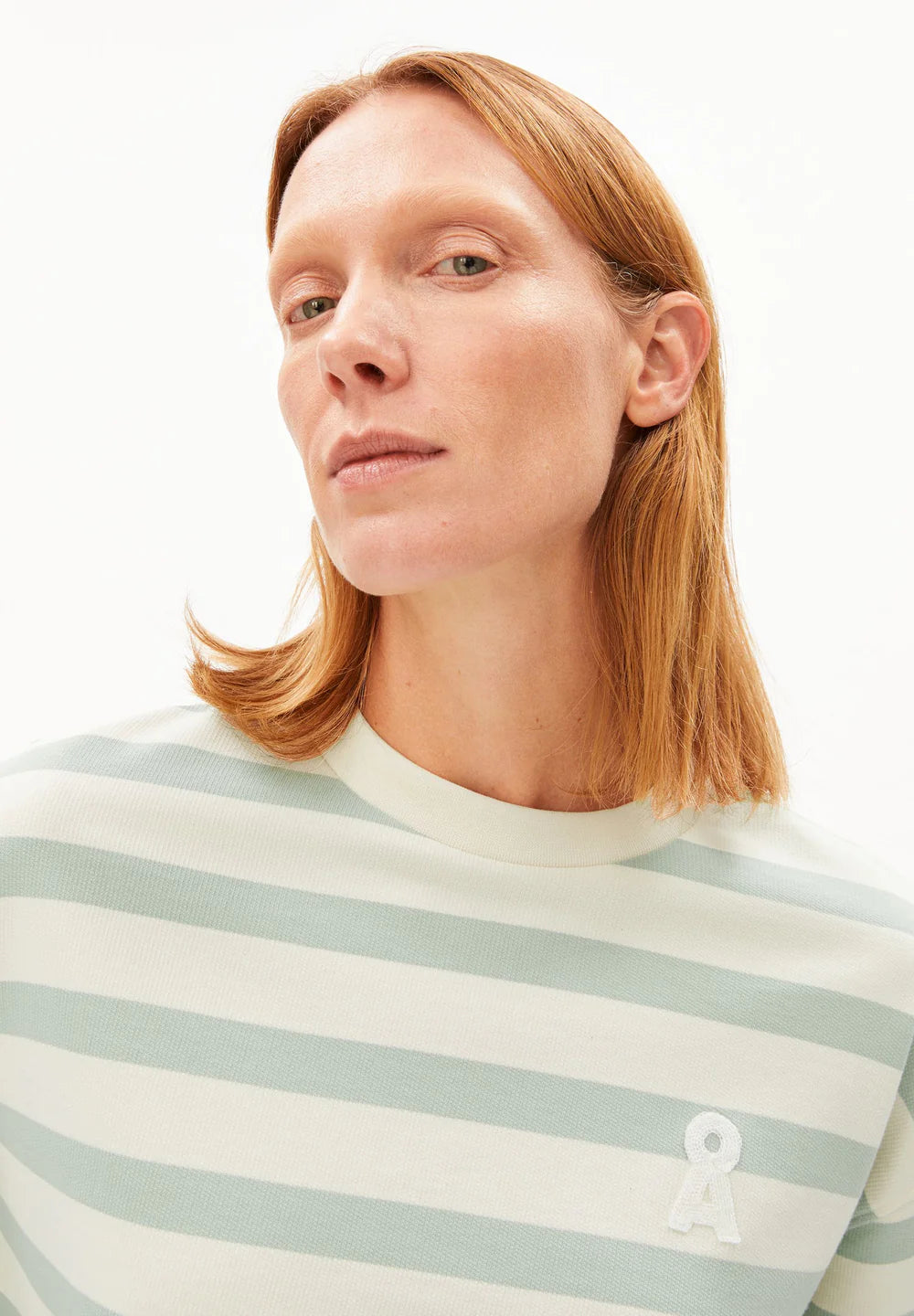Armedangels - ICONIC Å FRANKAA BOLD SWEATSHIRT undyed-foam - WERTE FREUNDE