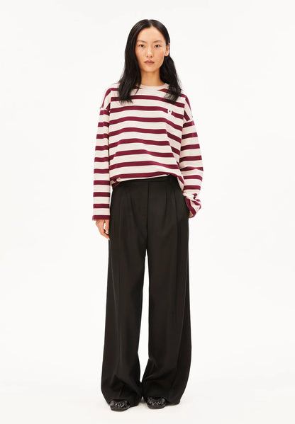 Armedangels - ICONIC Å FRANKAA BOLD SWEAT undyed-velvet red