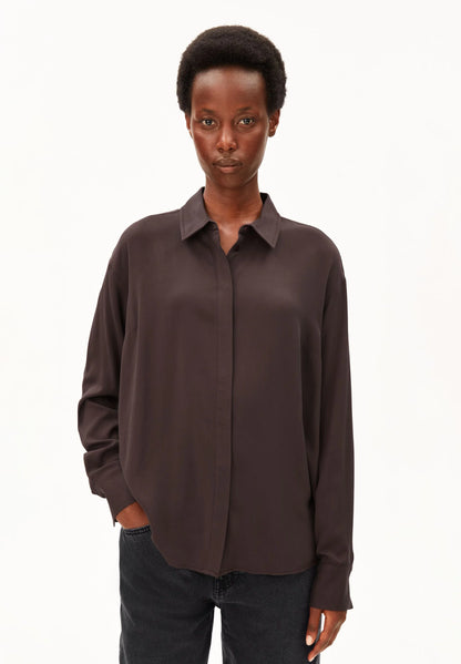 Armedangels - LARISAANA LONGSLEEVE BLOUSE claystone
