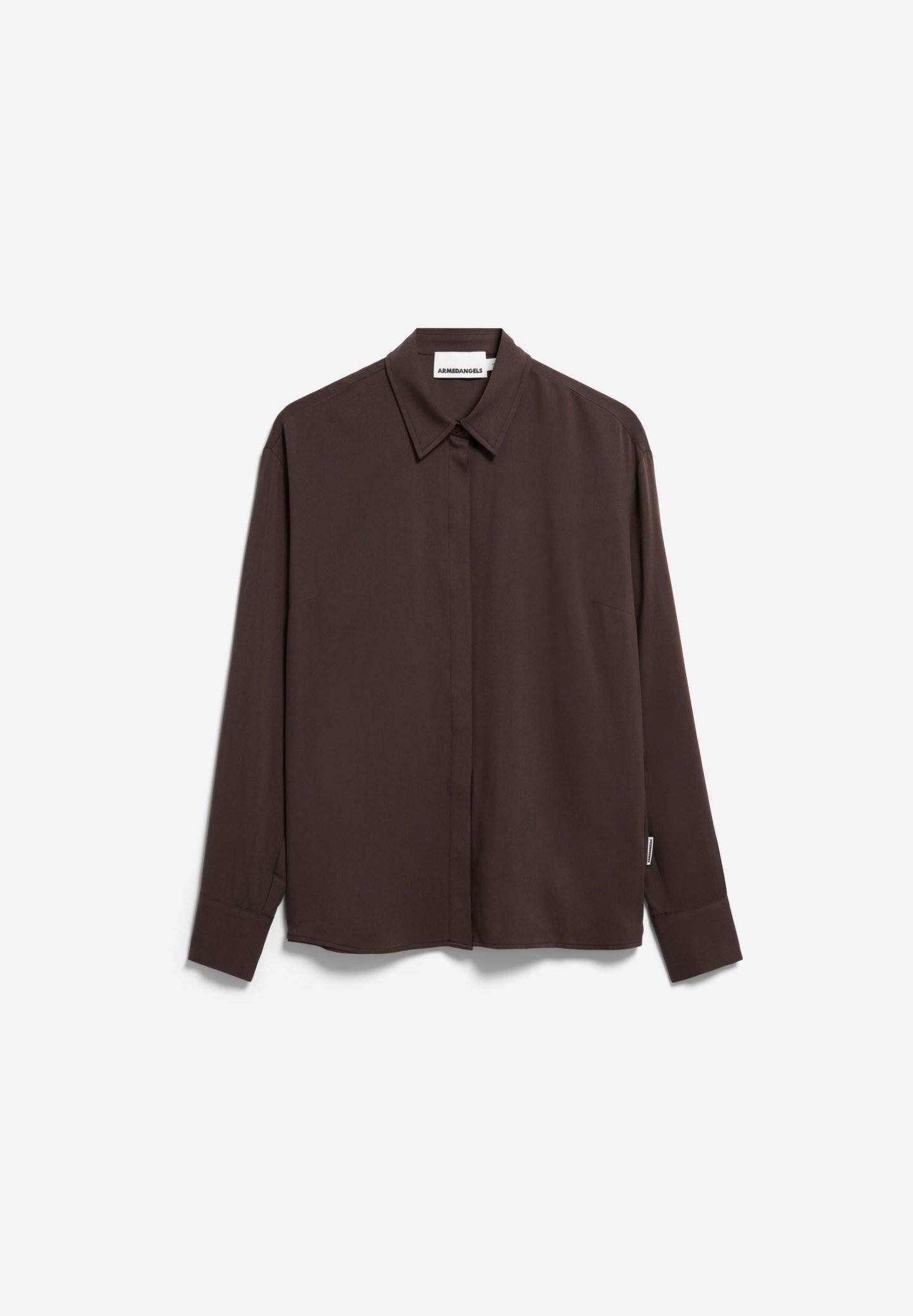 Armedangels - LARISAANA LONGSLEEVE BLOUSE claystone - WERTE FREUNDE