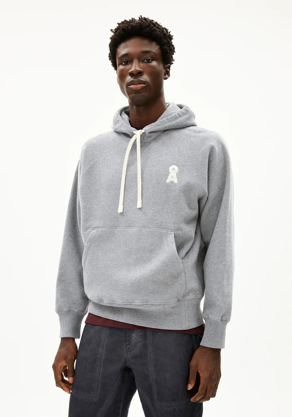 Armedangels - ICONIC Å HAANRI MELANGE Sweatshirts silver melange - WERTE FREUNDE