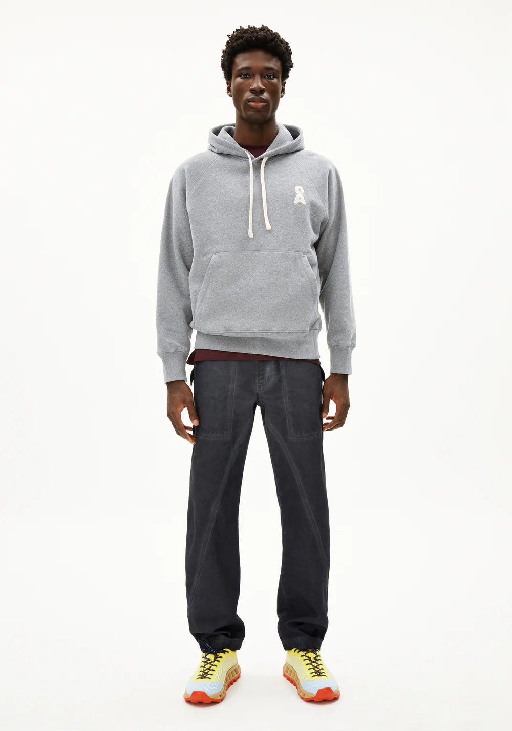 Armedangels - ICONIC Å HAANRI MELANGE Sweatshirts silver melange - WERTE FREUNDE