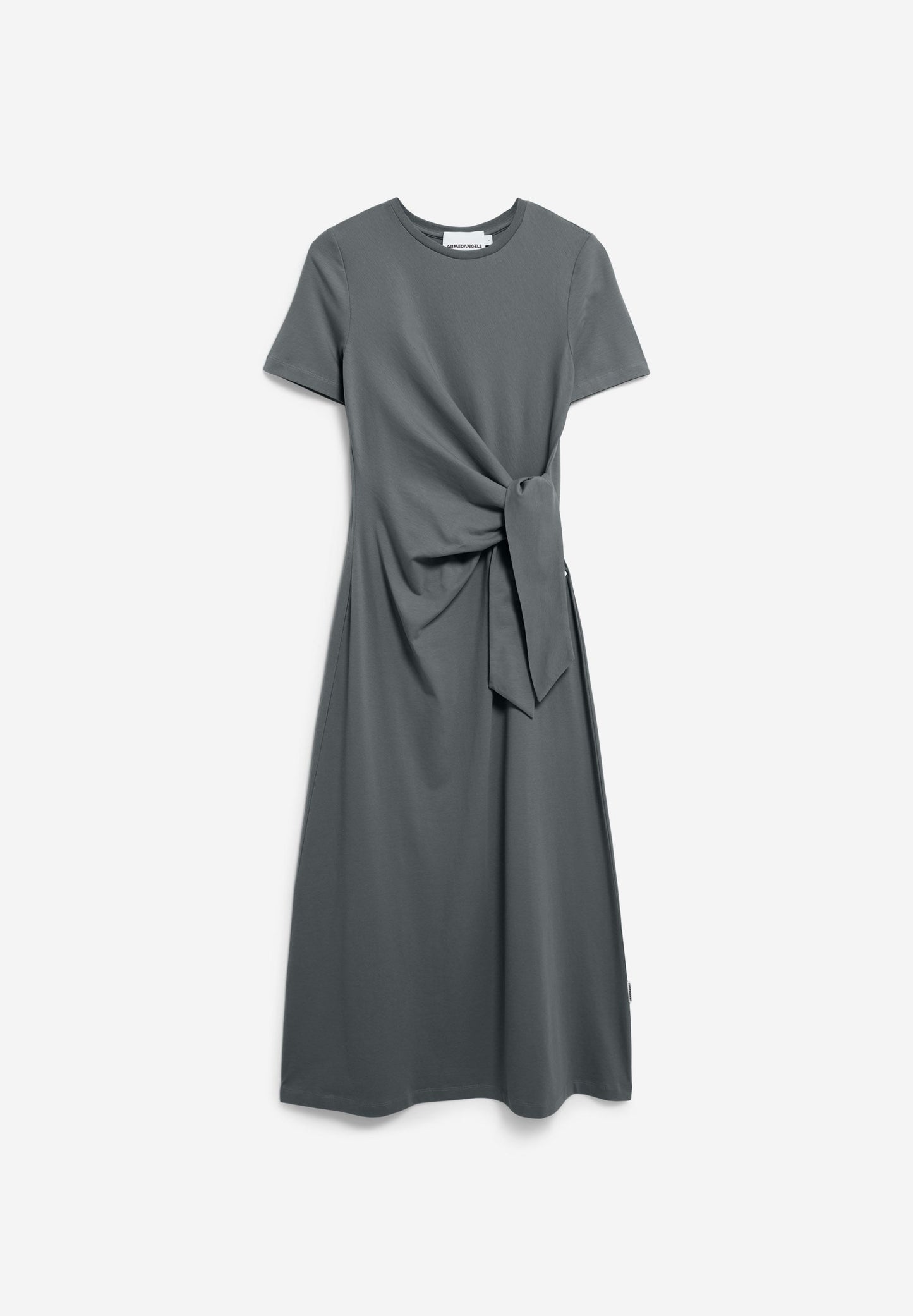 Armedangels - JELTAA JERSEY DRESS space steel - WERTE FREUNDE