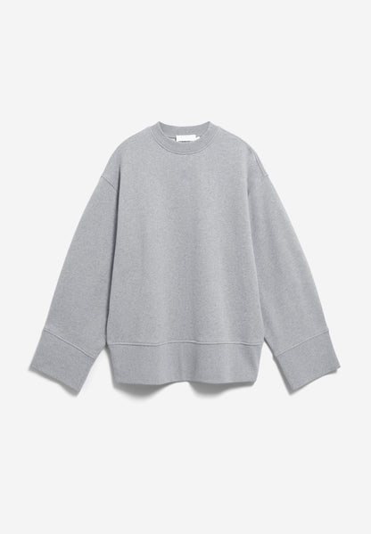 Armedangels - ANWAA Sweatshirts silver melange - WERTE FREUNDE