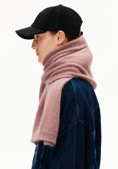 Armedangels - YUKINAA SOLID Accessoires Schal light berry - WERTE FREUNDE