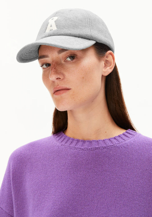 Armedangels - YENAAS SWEAT Accessoires Caps silver melange - WERTE FREUNDE