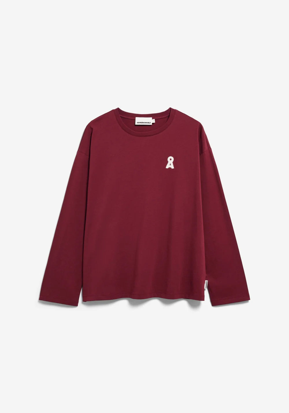 Armedangels - ICONIC Å FIETAA LANGARMSHIRT velvet red