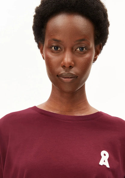 Armedangels - ICONIC Å FIETAA LANGARMSHIRT velvet red
