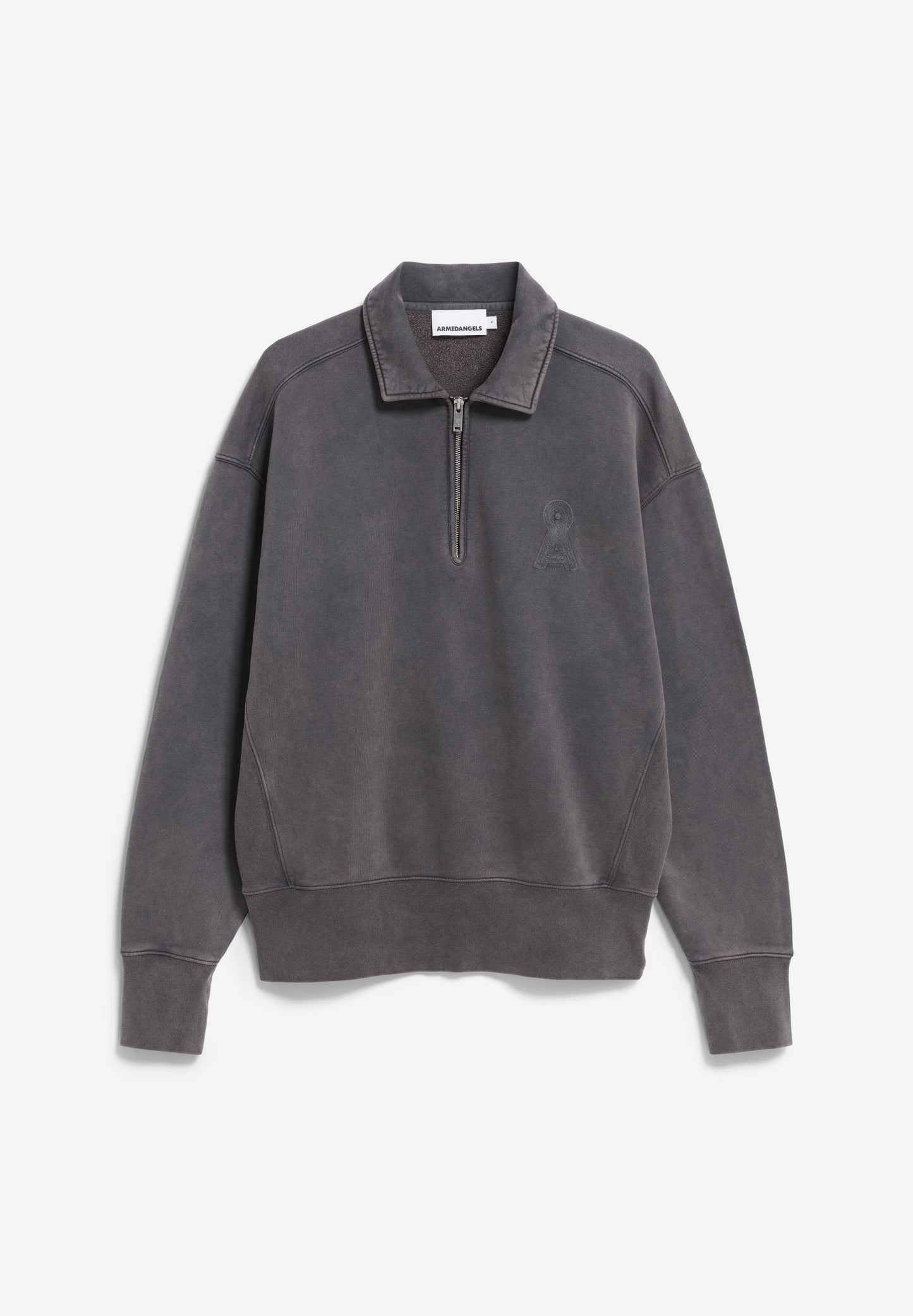 Armedangels - ICONIC Å TEMAAL GMT DYE Sweatshirts dark steel washed - WERTE FREUNDE