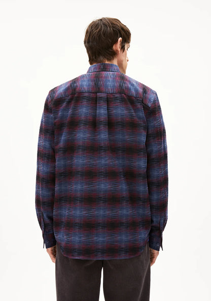 Armedangels - FAALIN Hemd langarm scarlet red - WERTE FREUNDE