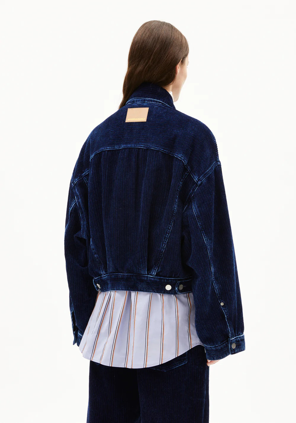 Armedangels - PAASITHE INDIGO CORD Jacken/Outerwear Jeansjacke indigofera - WERTE FREUNDE