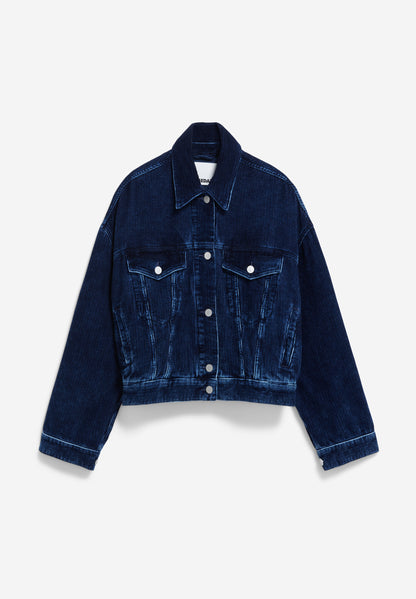 Armedangels - PAASITHE INDIGO CORD Jacken/Outerwear Jeansjacke indigofera - WERTE FREUNDE