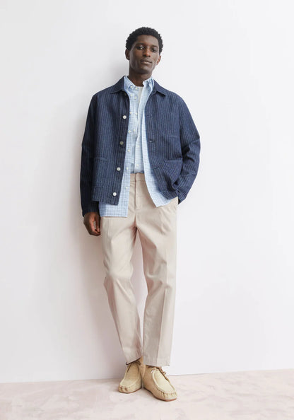 Armedangels - TAAMIR PLISSIERTE CHINOHOSE sandstone - WERTE FREUNDE