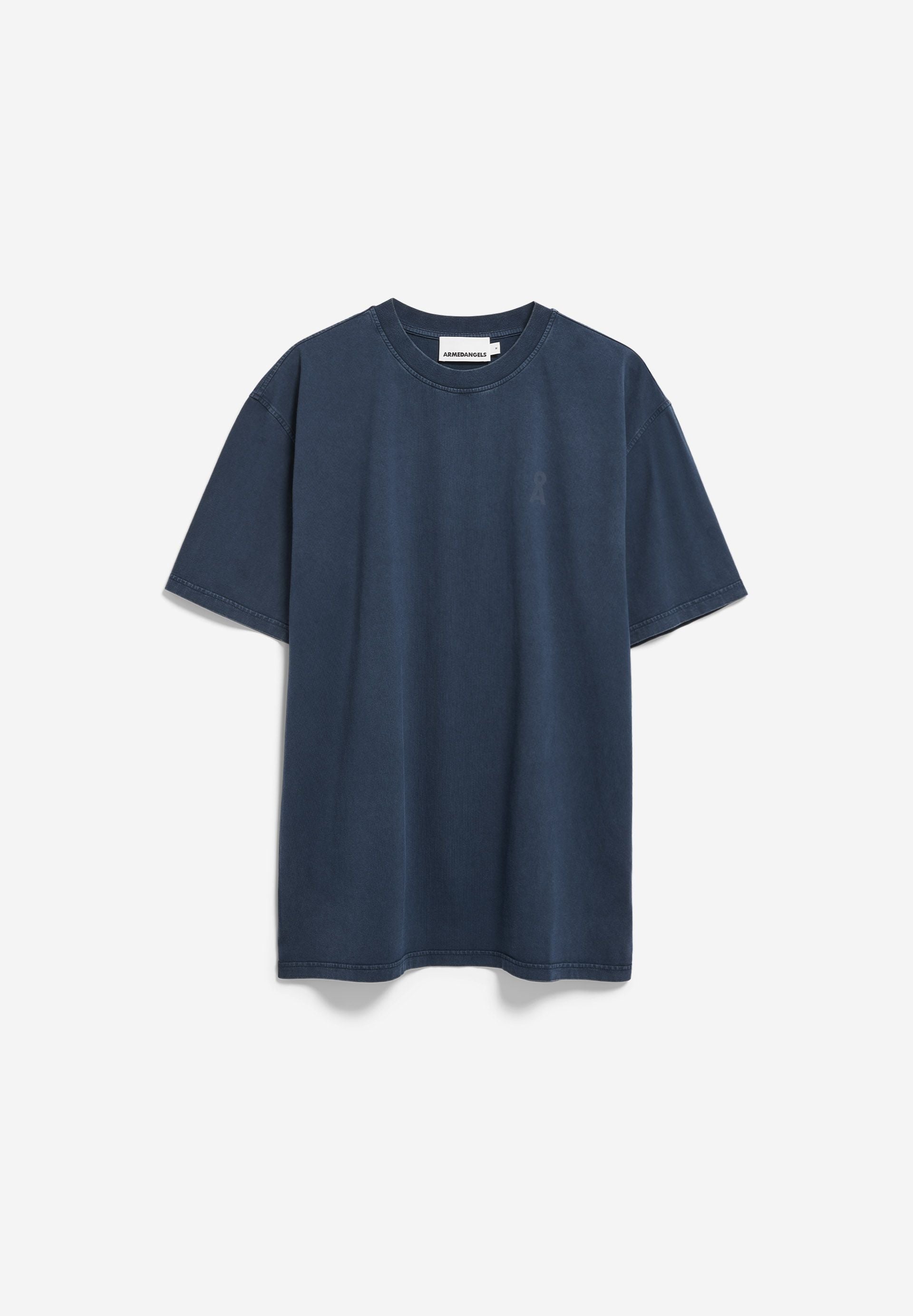 Armedangels - ICONIC Å MAARKOS GD T-SHIRT night sky washed - WERTE FREUNDE