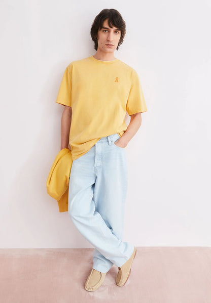 Armedangels - ICONIC Å MAARKOS GD T-SHIRT sunflower washed - WERTE FREUNDE