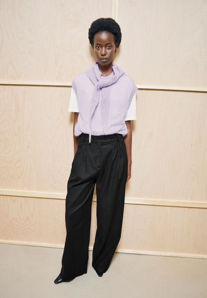 Armedangels - MOHAIR BLEND KNIT VEST moonlit lilac
