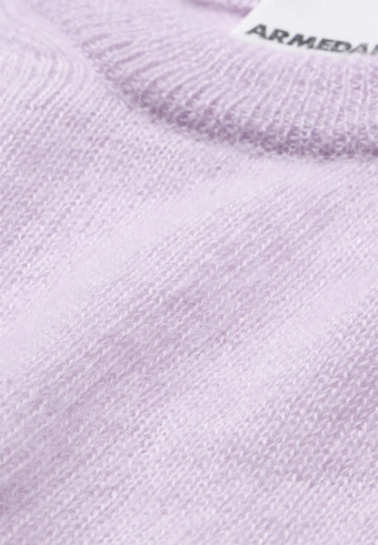 Armedangels - MOHAIR BLEND KNIT VEST moonlit lilac