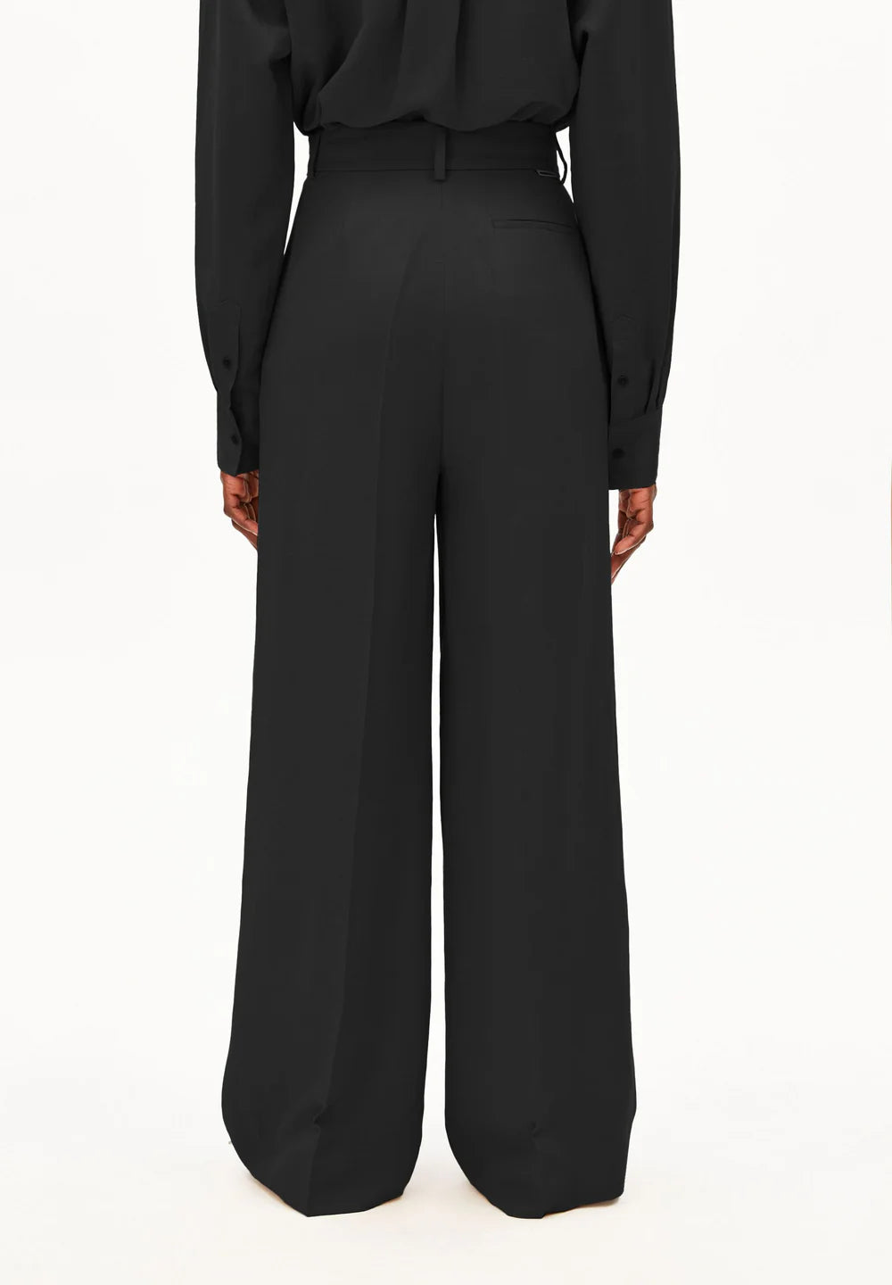 Armedangels - KAAYUA LEINENHOSE black - WERTE FREUNDE