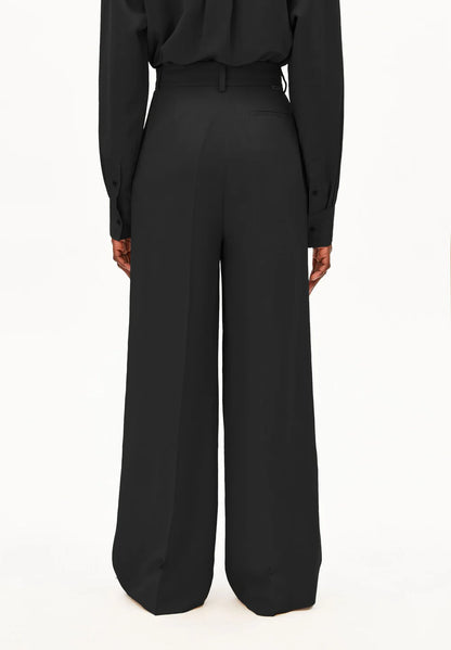 Armedangels - KAAYUA LEINENHOSE black - WERTE FREUNDE