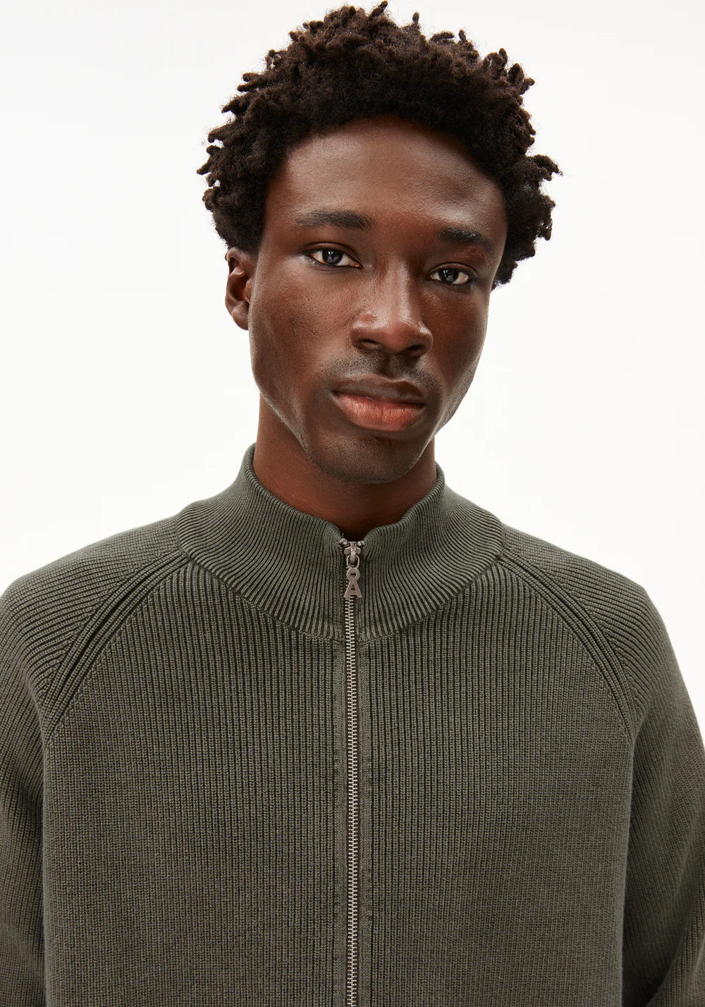 Armedangels - AARTYOM GMT DYE Strick Pullover forest pine - WERTE FREUNDE