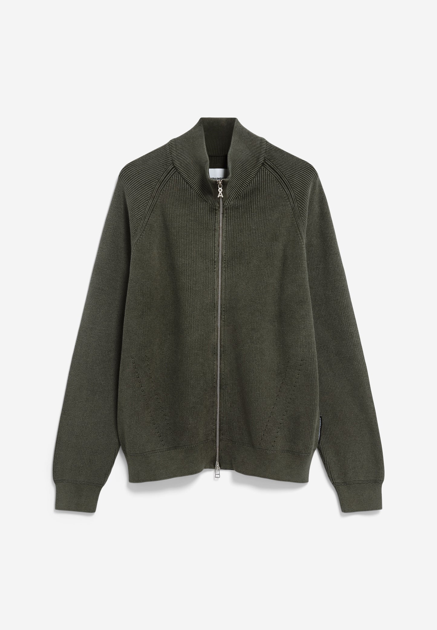 Armedangels - AARTYOM GMT DYE Strick Pullover forest pine - WERTE FREUNDE