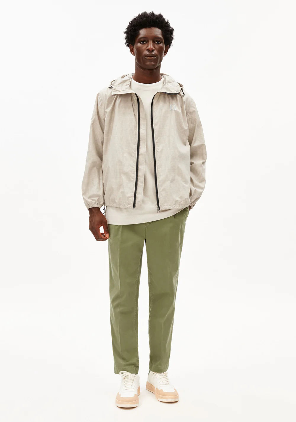 Armedangels - WINDBREAKER-JACKE sandstone - WERTE FREUNDE