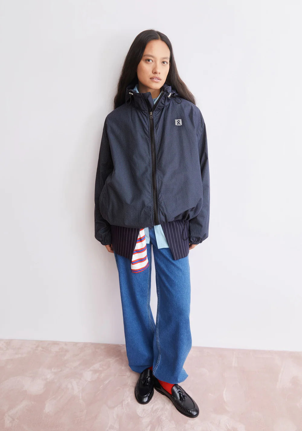 Armedangels - WINDBREAKER-JACKE tinted navy - WERTE FREUNDE