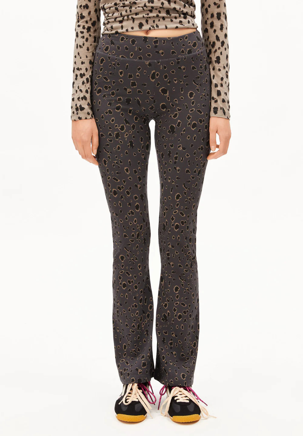 Armedangels - LEO REHMAA LEGGINGS dark steel - WERTE FREUNDE