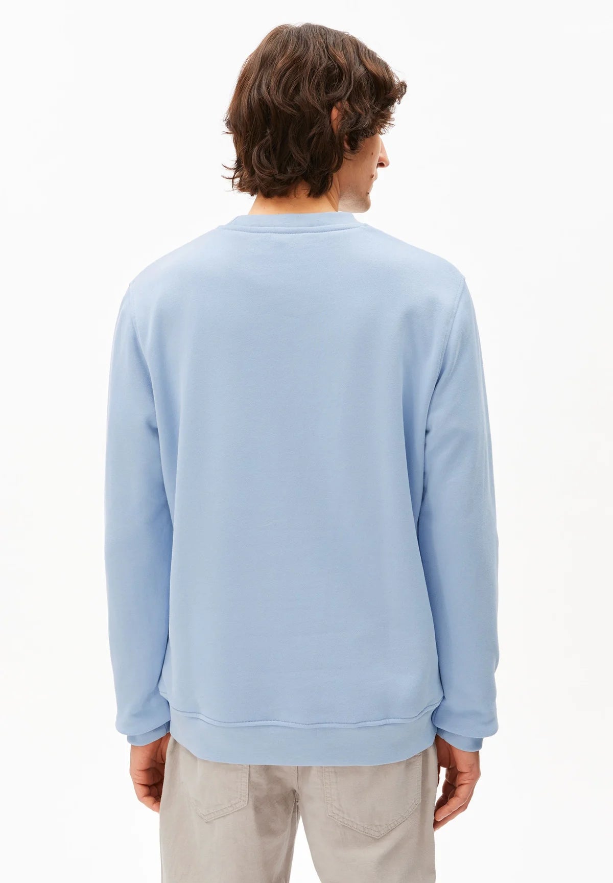 Armedangels - BAARO LOOP SWEATSHIRT wedgwood - WERTE FREUNDE