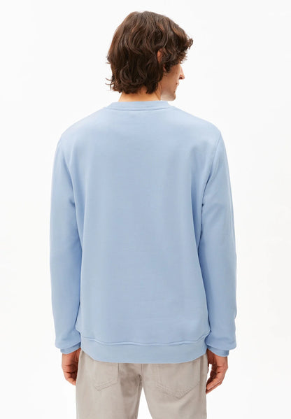 Armedangels - BAARO LOOP SWEATSHIRT wedgwood - WERTE FREUNDE