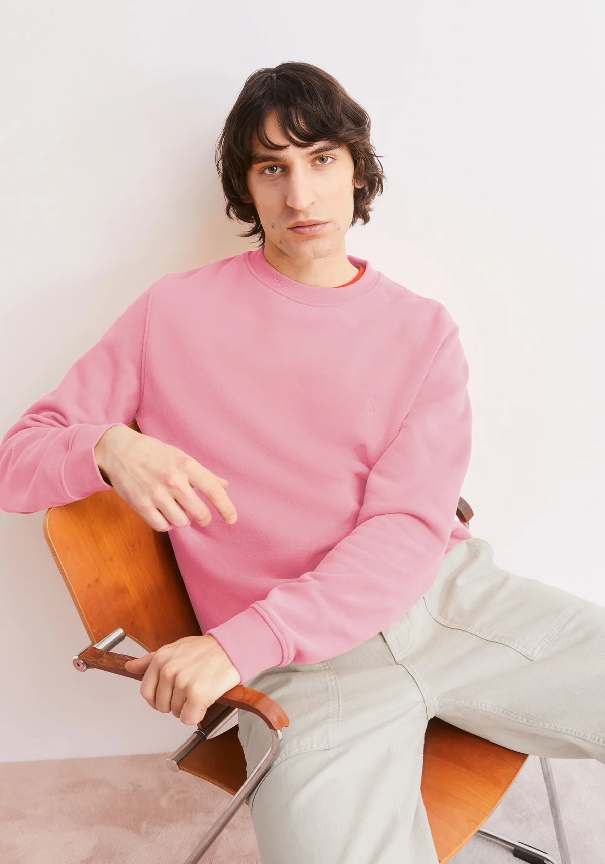 Armedangels - BAARO LOOP SWEATSHIRT washed berry - WERTE FREUNDE
