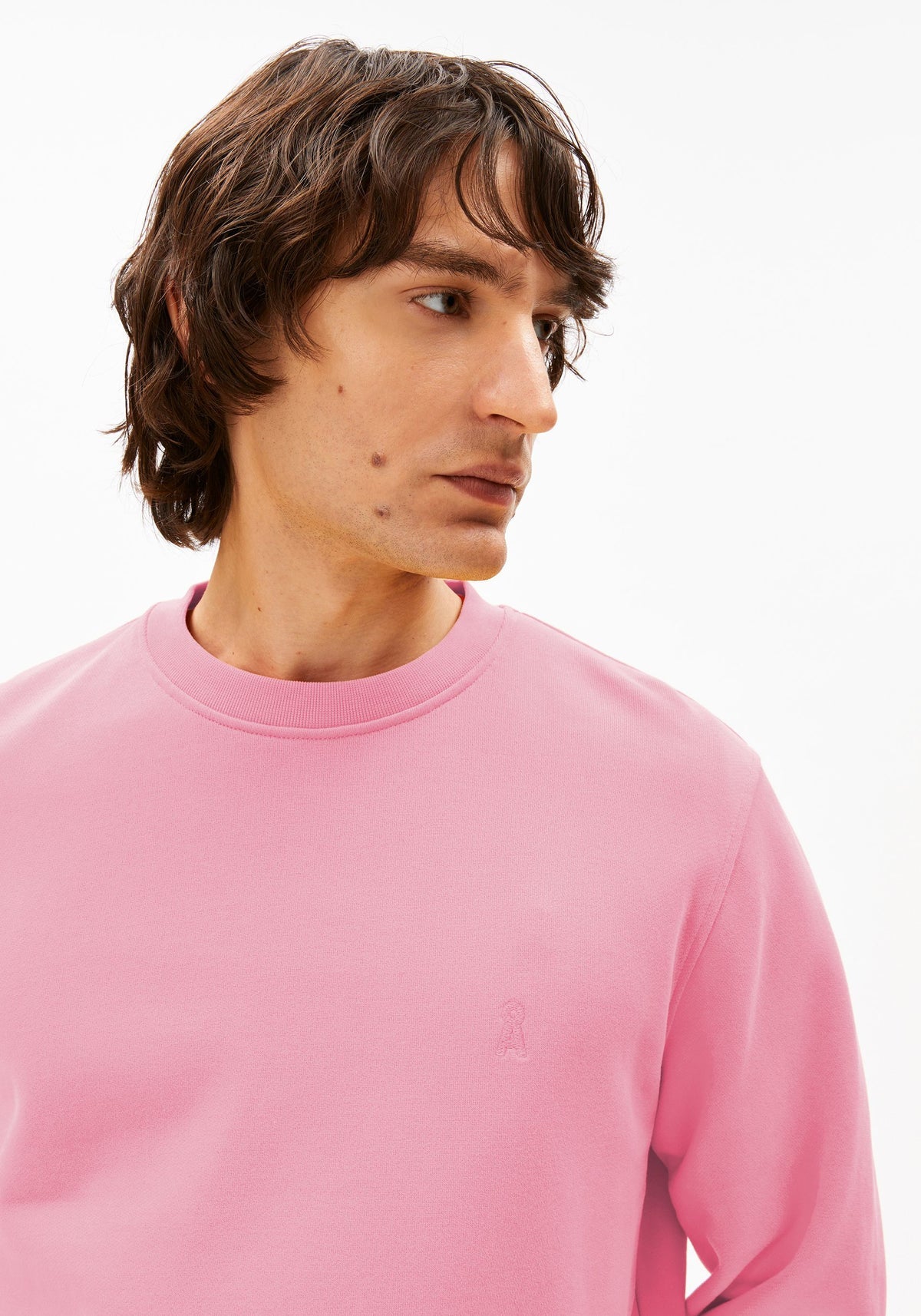 Armedangels - BAARO LOOP SWEATSHIRT washed berry - WERTE FREUNDE
