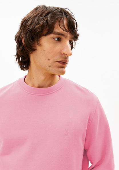 Armedangels - BAARO LOOP SWEATSHIRT washed berry - WERTE FREUNDE