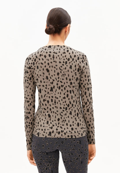 Armedangels - LEO LANGARMSHIRT walnut cream - WERTE FREUNDE