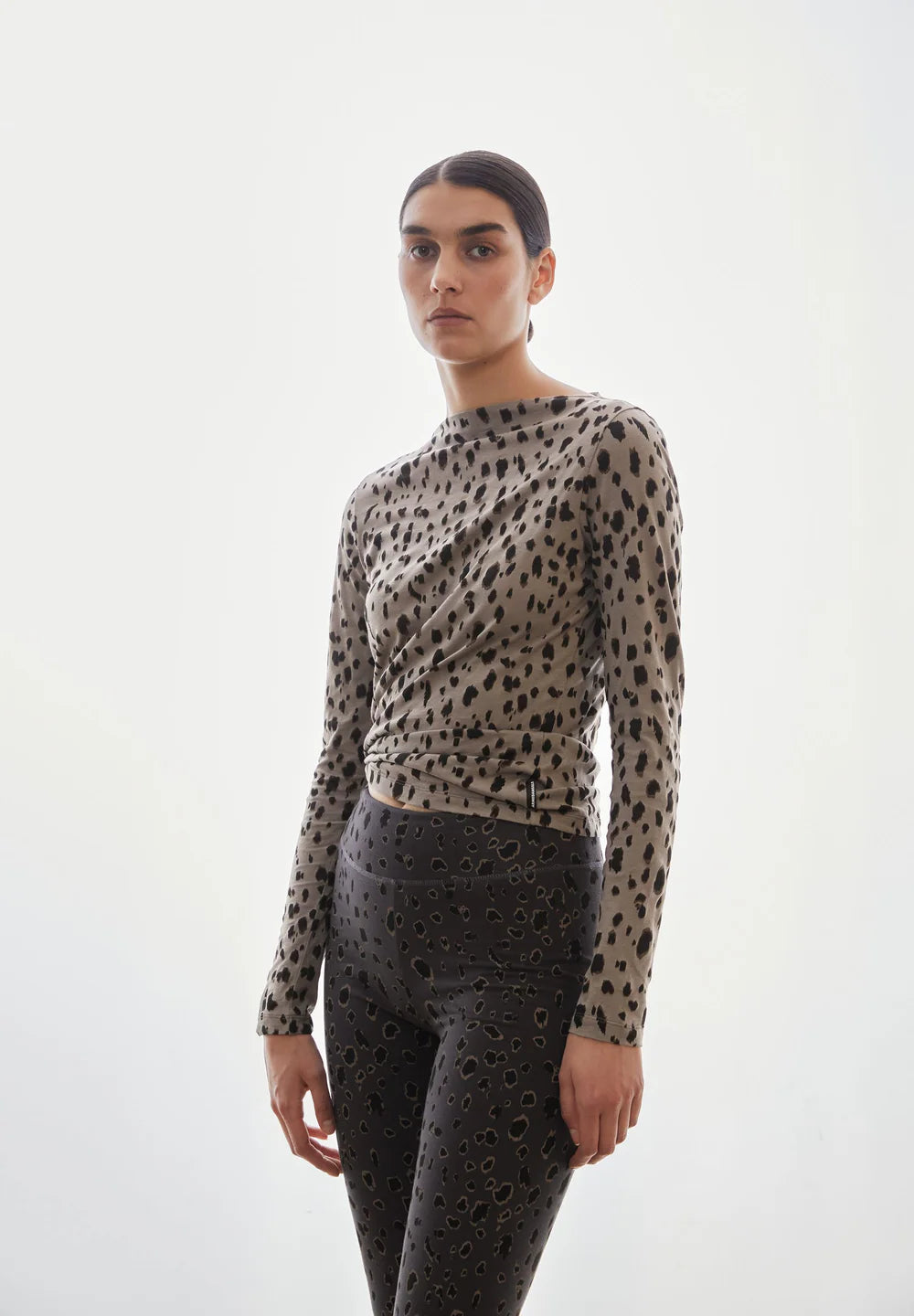 Armedangels - LEO LANGARMSHIRT walnut cream - WERTE FREUNDE