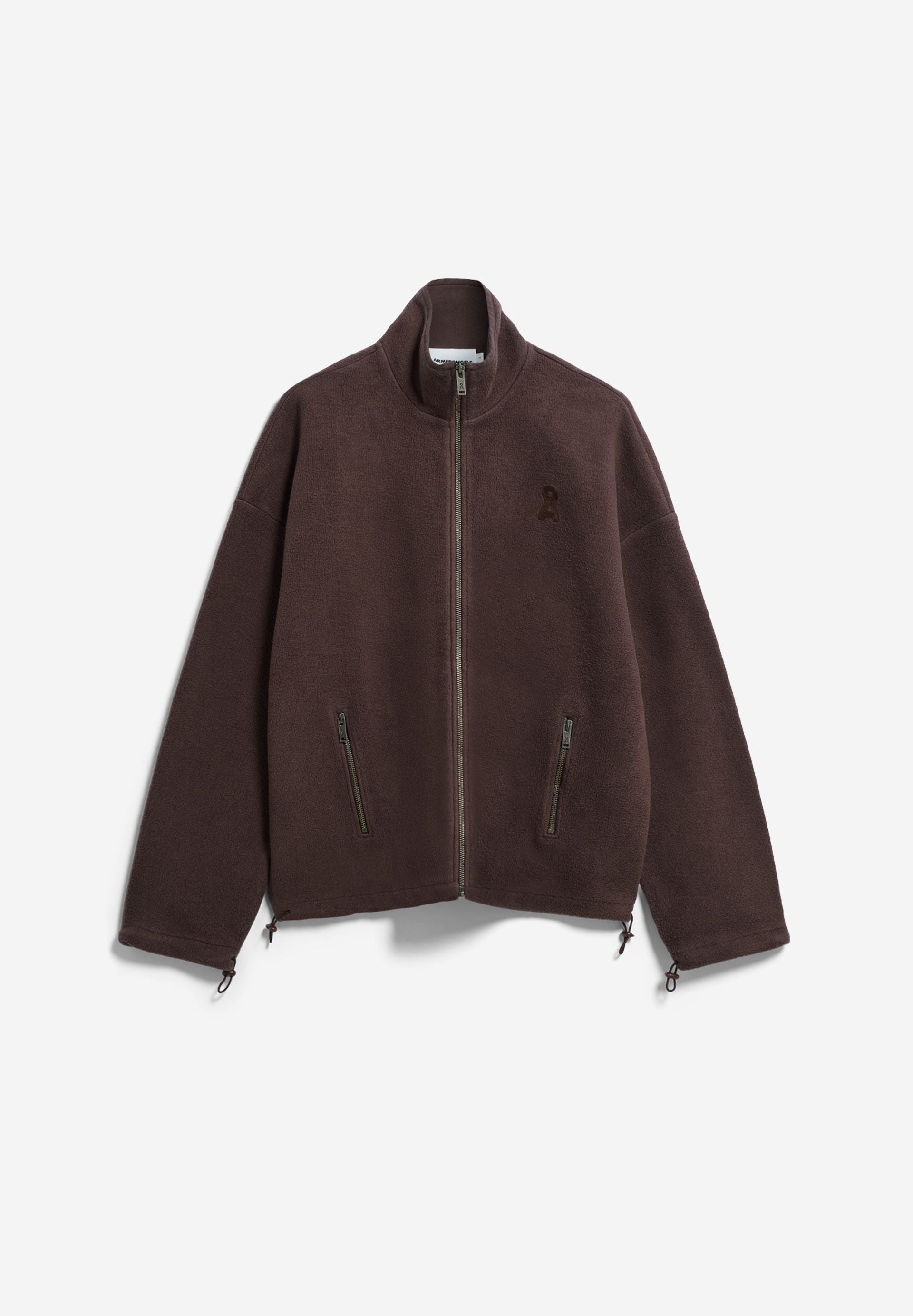 Armedangels - COTTON FLEECE JACKET claystone - WERTE FREUNDE