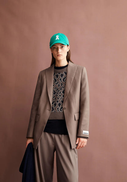 Armedangels - MIKULAA BLAZER walnut cream - WERTE FREUNDE