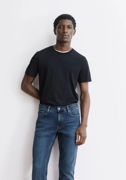 Armedangels - JAAMES T-SHIRT black - WERTE FREUNDE