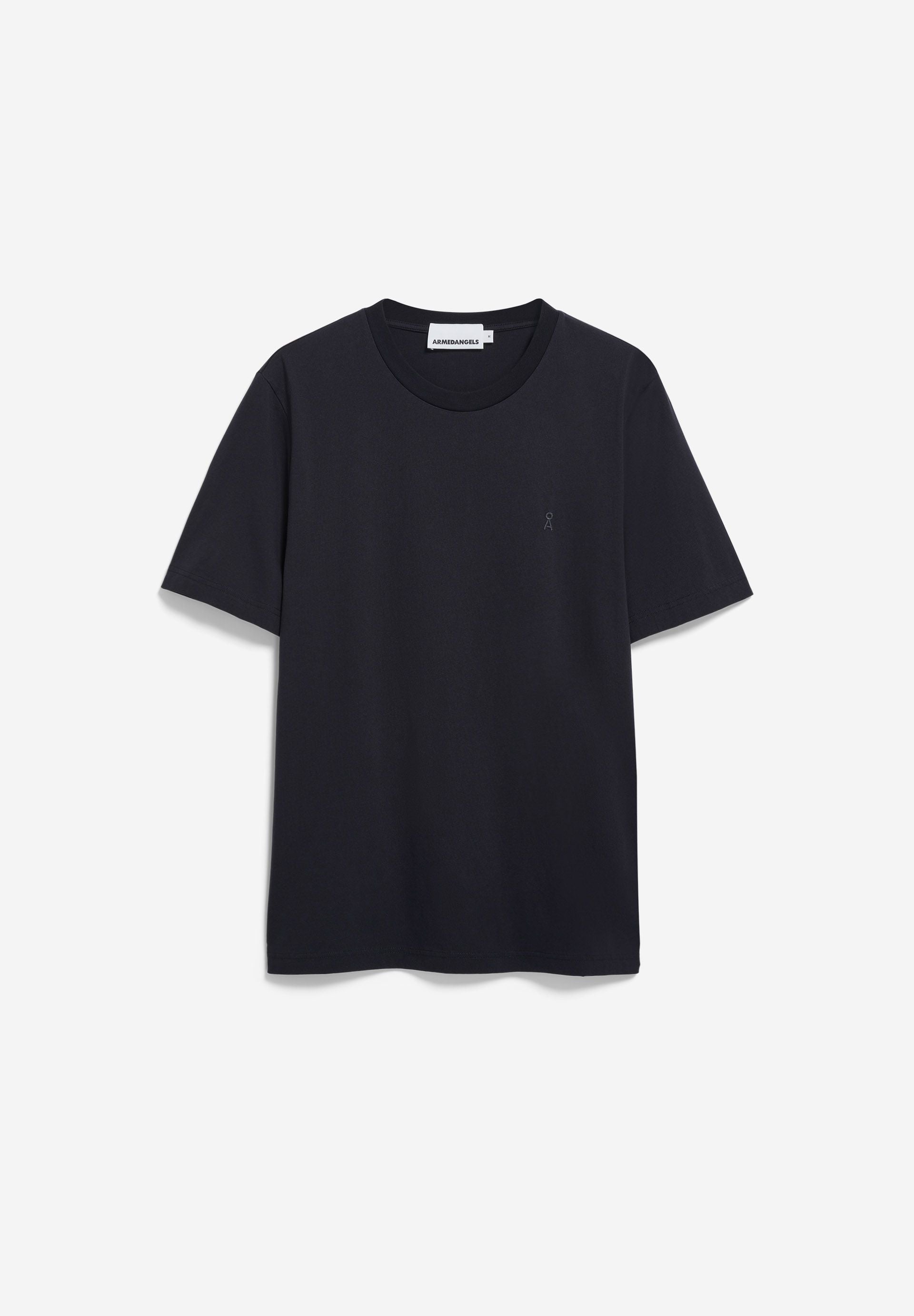 Armedangels - JAAMES T-SHIRT black - WERTE FREUNDE