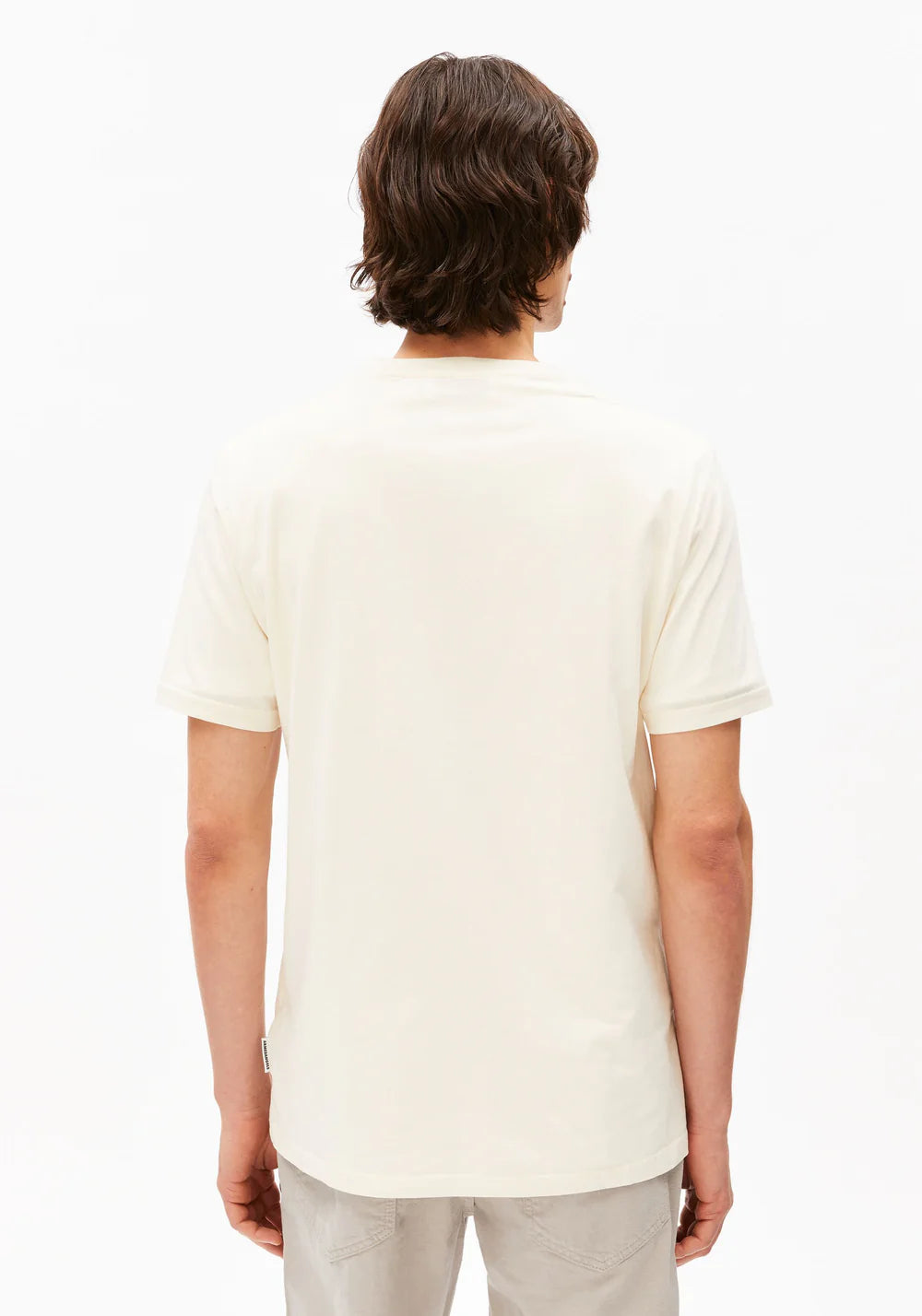 Armedangels - JAAMES T-SHIRT oatmilk - WERTE FREUNDE